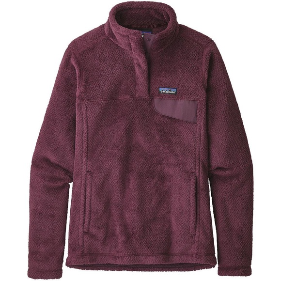 Patagonia Snap Fleece Plum Sz S - Picture 1 of 7